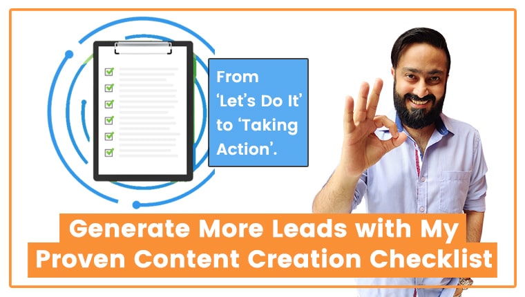 Read more about the article Generate More Leads with My Proven Content Creation Checklist