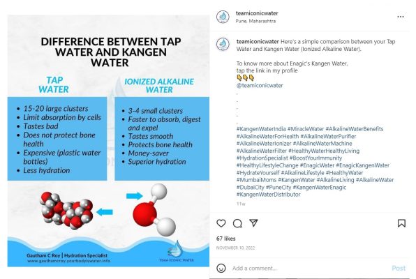 Team Iconic Water Kangen Water Instagram Post 6